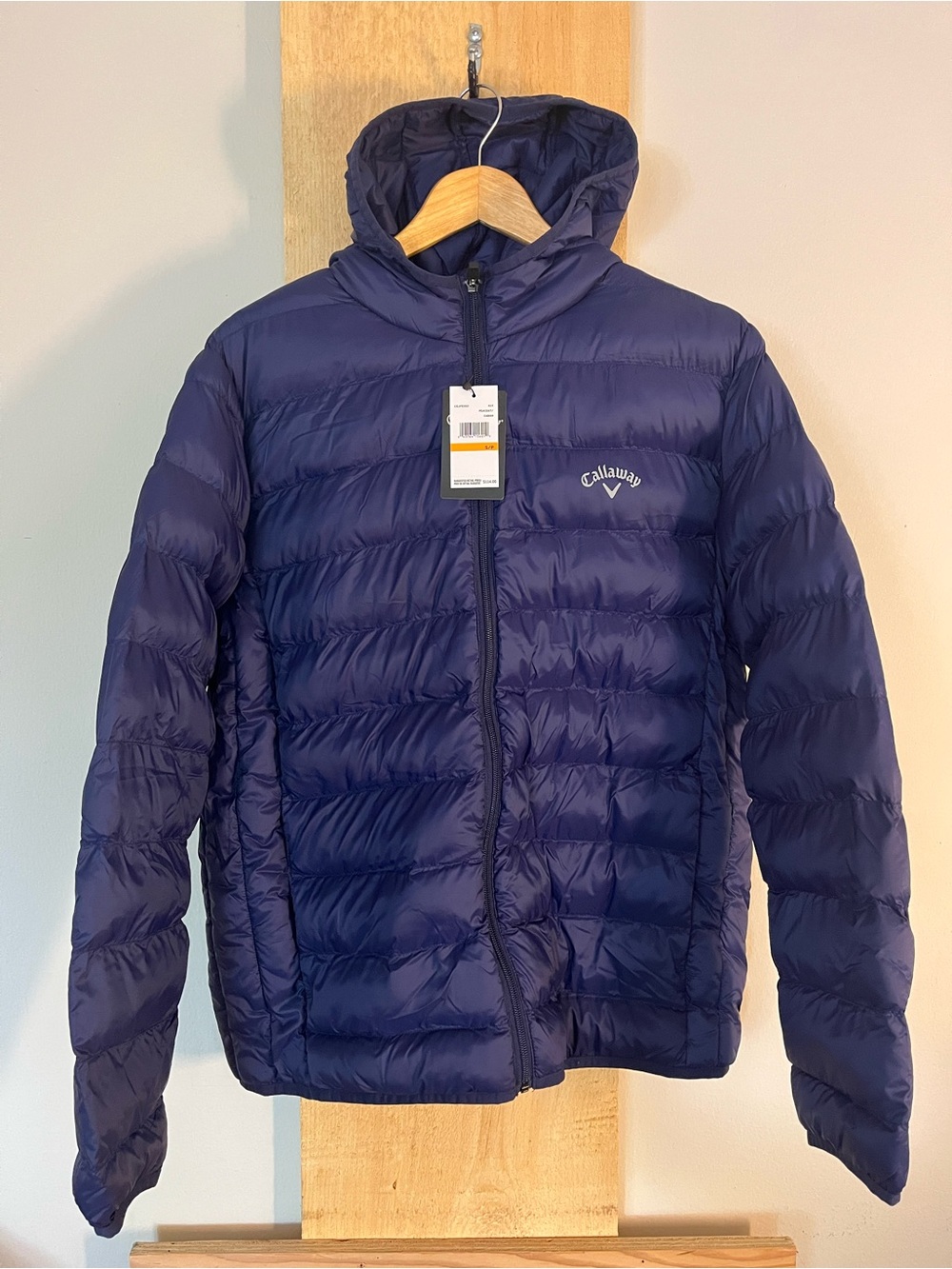 Callaway men’s Puffer Jacket - Navy Blue Hooded